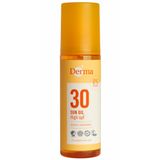 Derma Sun, olejek do opalania, SPF 30, 150 ml - miniaturka zdjęcia produktu