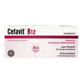 Cefavit B12, 60 tabletek - zdjęcie produktu