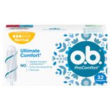 O.B. ProComfort, tampony higieniczne, Normal, 32 sztuki - miniaturka zdjęcia produktu