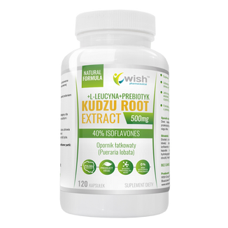 Wish Kudzu Root Extract, 120 kapsułek KRÓTKA DATA - zdjęcie produktu