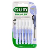 Sunstar Gum Trav-Ler, szczoteczka do przestrzeni międzyzębowych, 0,6 mm, 6 sztuk - miniaturka zdjęcia produktu