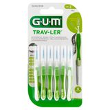 Sunstar Gum Trav-Ler, szczoteczka do przestrzeni międzyzębowych, 1,1 mm, 6 sztuk - miniaturka zdjęcia produktu