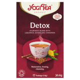 Yogi Tea Detox, herbatka detox BIO, 1,8 g x 17 saszetek USZKODZONE OPAKOWANIE - miniaturka zdjęcia produktu