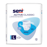 Seni Active Classic, majtki chłonne, L, 110-135 cm, 30 sztuk USZKODZONE OPAKOWANIE - miniaturka zdjęcia produktu