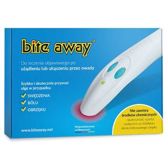 Bite Away, urządzenie redukujące swędzenie, ból i obrzęk po użądleniu lub ukąszeniu przez owady USZKODZONE OPAKOWANIE - zdjęcie produktu