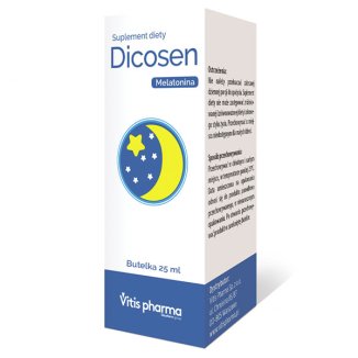 Dicosen, melatonina 1 mg, 25 ml - zdjęcie produktu