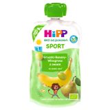 HiPP Sport Mus owocowy Bio, gruszki, banany, winogrona z owsem, po 1 roku, 120 g - miniaturka zdjęcia produktu
