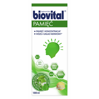 Biovital Pamięć, 1000 ml - zdjęcie produktu