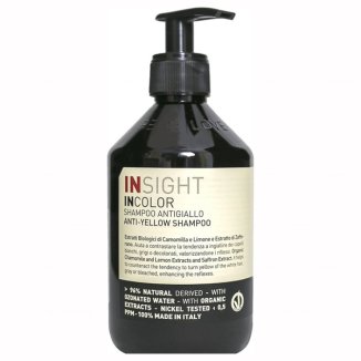 Insight Incolor, szampon niwelujący żółte odcienie, 400 ml - zdjęcie produktu
