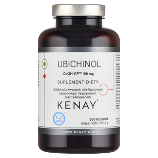 Kenay, Ubichinol CoQH-CF 100 mg, 300 kapsułek - zdjęcie produktu
