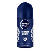 Nivea Men Protect & Care, antyperspirant roll-on dla mężczyzn, 48h, 50 ml - miniaturka zdjęcia produktu