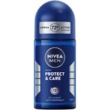 Nivea Men Protect & Care, antyperspirant roll-on dla mężczyzn, 48h, 50 ml - miniaturka zdjęcia produktu