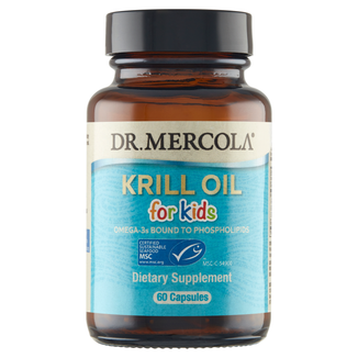 Dr Mercola Krill Oil for Kids, olej z kryla dla dzieci, 60 kapsułek KRÓTKA DATA Dr Mercola Krill Oil for Kids, olej z kryla dla dzieci, 60 kapsułek KRÓTKA DATA - zdjęcie produktu