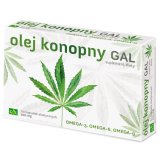 GAL Olej konopny, 60 kapsułek elastycznych - miniaturka zdjęcia produktu