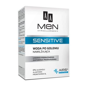 AA Men Sensitive, woda po goleniu, 100 ml AA Men Sensitive, woda po goleniu, 100 ml - zdjęcie produktu