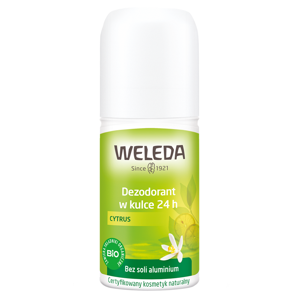 Nieznana Weleda, dezodorant roll on cytrusowy, 50 ml