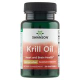 Swanson Krill Oil, olej z kryla antarktycznego, 30 kapsułek - miniaturka zdjęcia produktu