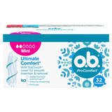O.B. ProComfort, tampony higieniczne, Mini, 32 sztuki USZKODZONE OPAKOWANIE - miniaturka zdjęcia produktu