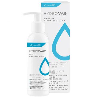 HydroVag, specjalistyczna emulsja do higieny intymnej dla kobiet 40+, 300 ml USZKODZONE OPAKOWANIE - zdjęcie produktu