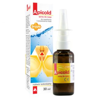 Apicold Propo, spray do nosa, roztwór izotoniczny,  30 ml - zdjęcie produktu