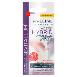 Eveline Cosmetics After Hybrid, odżywka regenerująca do paznokci, 12 ml - zdjęcie produktu