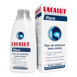Lacalut Flora, płyn do płukania jamy ustnej, świeży oddech, 300 ml - miniaturka zdjęcia produktu