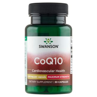 Swanson CoQ10, koenzym Q10 200 mg, 30 kapsułek - zdjęcie produktu
