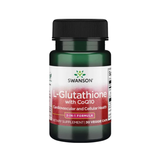 Swanson L-Glutathione with CoQ10, L-glutation 200 mg + koenzym Q10 100 mg, 30 kapsułek wegetariańskich - miniaturka zdjęcia produktu