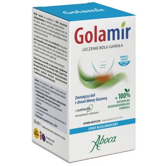 Golamir 2ACT, spray bezalkoholowy, 30 ml - zdjęcie produktu