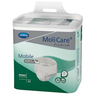 MoliCare Premium Mobile, pieluchomajtki, rozmiar M, 80-120 cm, 5 kropli, 14 sztuk - zdjęcie produktu