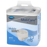 MoliCare Premium Mobile, pieluchomajtki, rozmiar XS, 45-70 cm, 6 kropli, 14 sztuk - miniaturka zdjęcia produktu