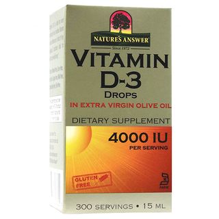 Nature's Answer Vitamin D-3, witamina D 50 µg, krople, 15 ml - zdjęcie produktu