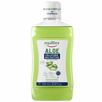 Equilibra Aloe, multi-aktywny aloesowy płyn do płukania jamy ustnej, 500 ml - zdjęcie produktu