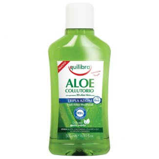 Equilibra Aloe, multi-aktywny aloesowy płyn do płukania jamy ustnej, 500 ml - zdjęcie produktu