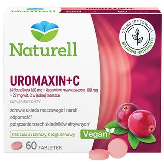 Naturell Uromaxin + C, 60 tabletek - zdjęcie produktu