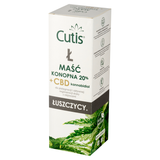 Cutis Ł-Łuszczyca, maść konopna 20% + CBD, 120 ml - miniaturka zdjęcia produktu