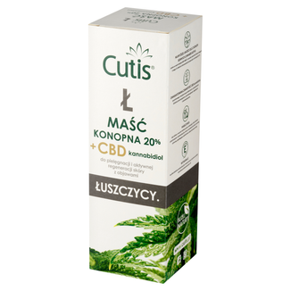 Cutis Ł-Łuszczyca, maść konopna 20% + CBD, 120 ml - zdjęcie produktu