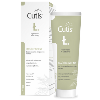 Cutis Ł-Łuszczyca, maść konopna 20% + CBD, 120 ml - zdjęcie produktu