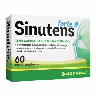 Sinutens Forte, 60 tabletek - zdjęcie produktu