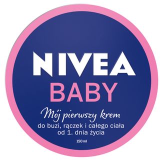 Nivea Baby Mój pierwszy krem, dla dzieci i niemowląt od 1 dnia życia, 150 ml - zdjęcie produktu
