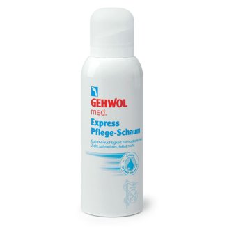 Gehwol med Express Pflege-Schaum, pianka pielęgnacyjna do skóry suchej stóp, 125 ml - zdjęcie produktu