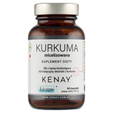 Kenay Kurkuma Micelizowana, 60 kapsułek - miniaturka zdjęcia produktu