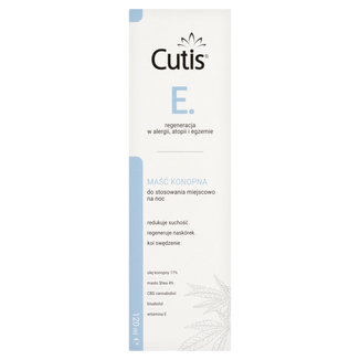 Cutis E-Egzema, maść konopna 17% + CBD, 120 ml - zdjęcie produktu