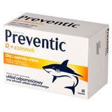 Preventic D3, 60 kapsułek USZKODZONE OPAKOWANIE - miniaturka zdjęcia produktu