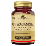 Solgar Ashwagandha, wyciąg z korzenia, 60 kapsułek - miniaturka zdjęcia produktu