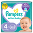 Pampers Active Baby, pieluchy, rozmiar 4, 9-14 kg, 132 sztuki - miniaturka  zdjęcia produktu