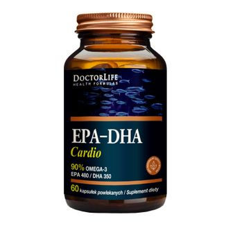 Doctor Life EPA-DHA Cardio, 60 kapsułek - zdjęcie produktu