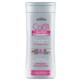 Joanna Ultra Color System, szampon, włosy blond, rozjaśniane i siwe,200 ml - zdjęcie produktu
