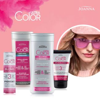 Joanna Ultra Color System, szampon, włosy blond, rozjaśniane i siwe,200 ml - 5 Joanna Ultra Color System, szampon, włosy blond, rozjaśniane i siwe,200 ml - 5 - zdjęcie produktu