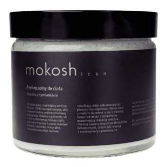 Mokosh Icon, peeling solny do ciała, wanilia z tymiankiem, 300 g - zdjęcie produktu